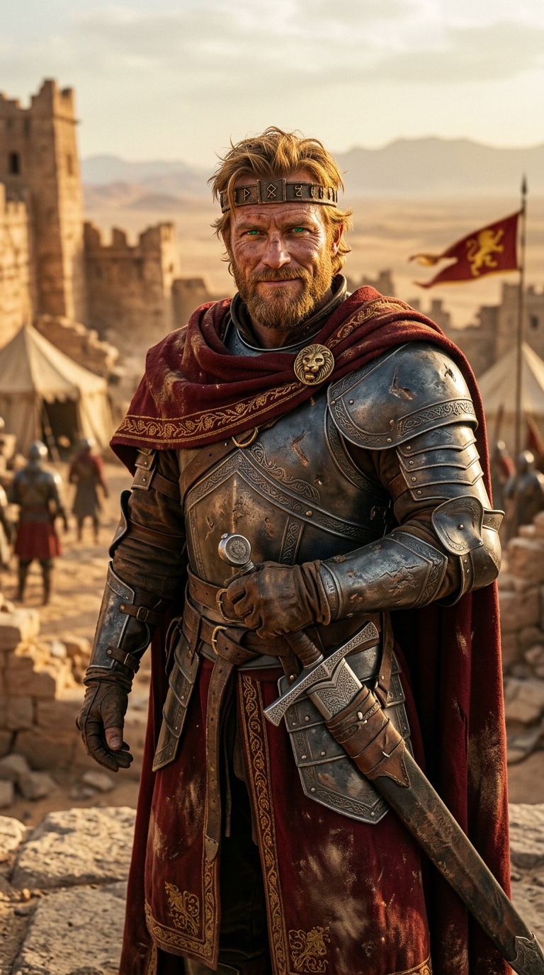 AI-generated portrait of Flos Reimarch, the King of Destruction
